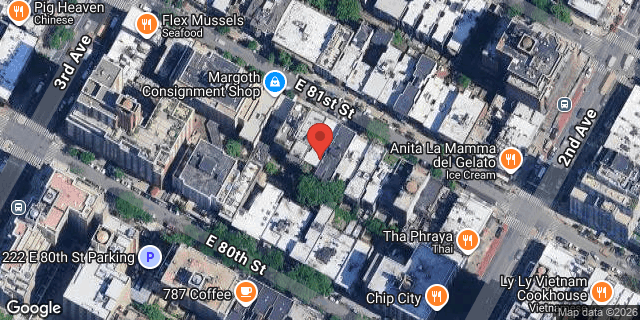 Aerial map of 226 EAST 81 STREET, Manhattan