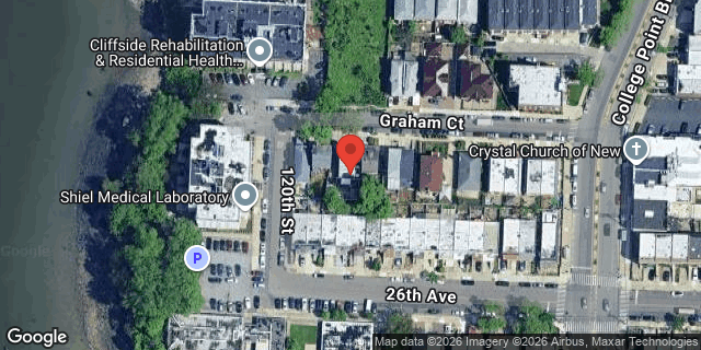 Aerial map of 120-08 GRAHAM COURT, Queens
