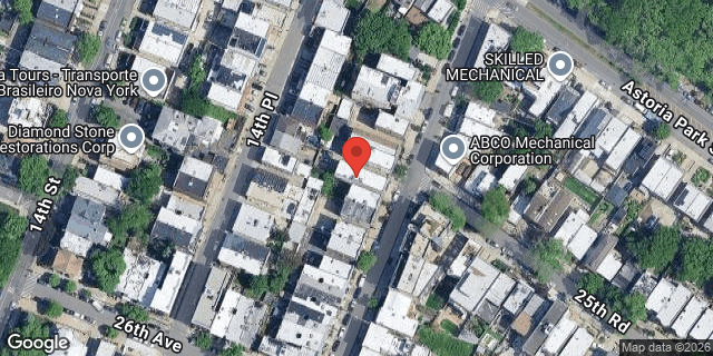 Aerial map of 25-26 18 STREET, Queens