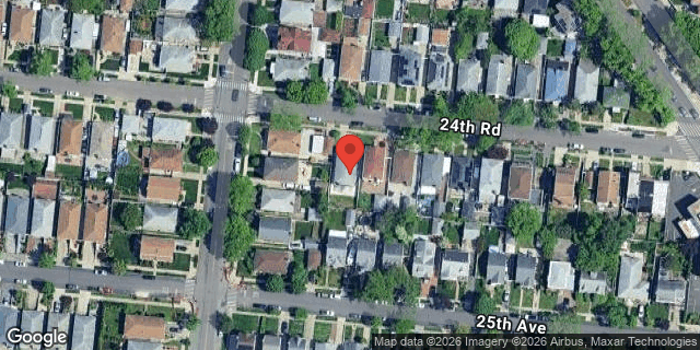 Aerial map of 163-14 24 ROAD, Queens