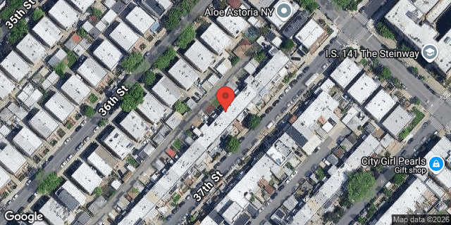 Aerial map of 21-28 37 STREET, Queens