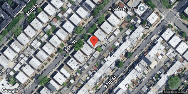 Aerial map of 21-33 36 STREET, Queens