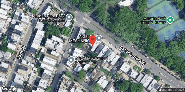 Aerial map of 18-10 ASTORIA PARK SOUTH, Queens