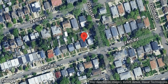 Aerial map of 199-51 24 ROAD, Queens