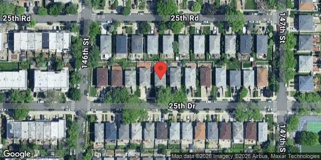Aerial map of 146-23 25 DRIVE, Queens