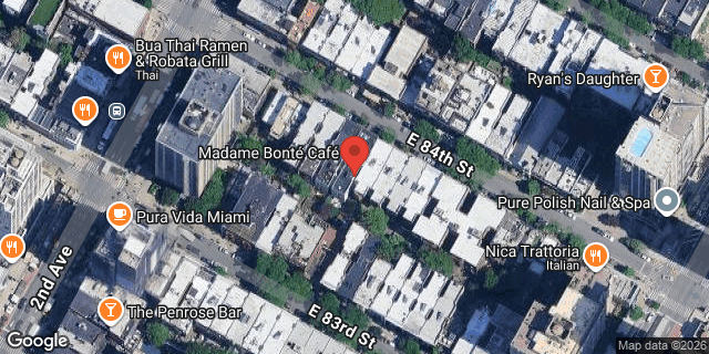 Aerial map of 318 EAST 84 STREET, Manhattan