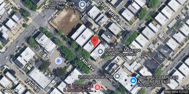Aerial map of 21-25 24 AVENUE, Queens