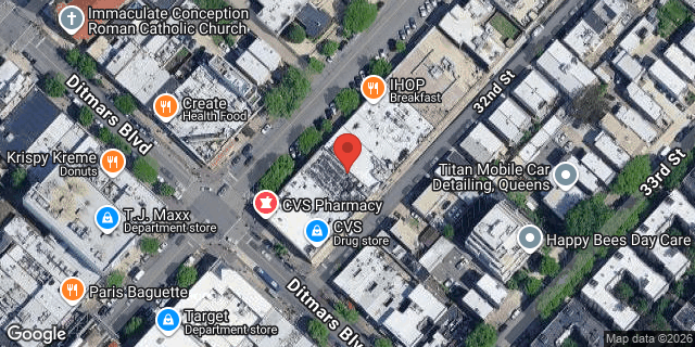 Aerial map of 21-81 31 STREET, Queens