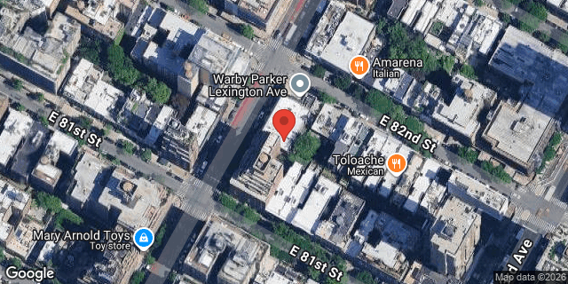 Aerial map of 1201 LEXINGTON AVENUE, Manhattan