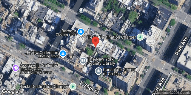 Aerial map of 50 EAST 80 STREET, Manhattan