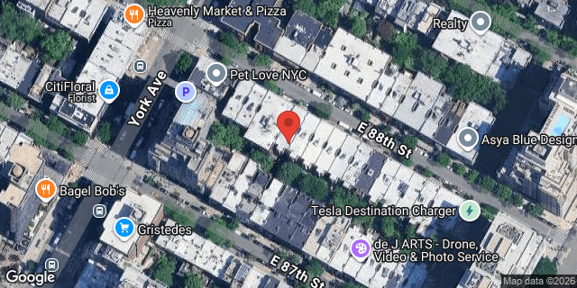 Aerial map of 510 EAST 88 STREET, Manhattan