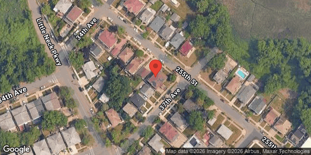Aerial map of 254-25 37 AVENUE, Queens
