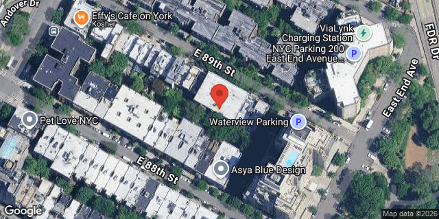 Aerial map of 530 EAST 89 STREET, Manhattan