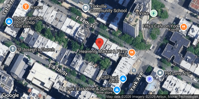 Aerial map of 440 EAST 88 STREET, Manhattan