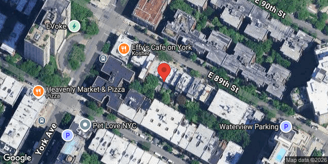 Aerial map of 510 EAST 89 STREET, Manhattan