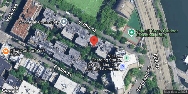 Aerial map of 530 EAST 90 STREET, Manhattan