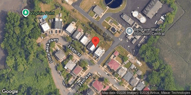 Aerial map of 33-27 255 STREET, Queens