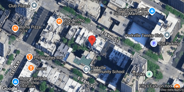 Aerial map of 420 EAST 89 STREET, Manhattan