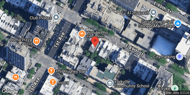 Aerial map of 408 EAST 89 STREET, Manhattan