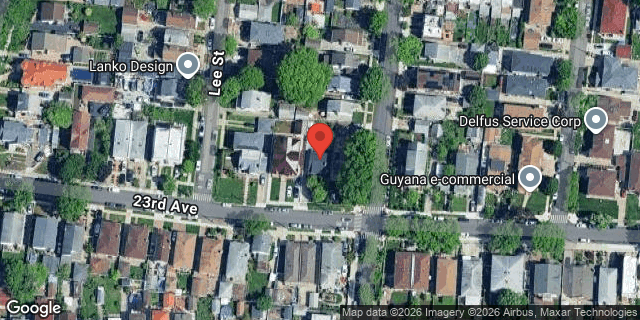 Aerial map of 145-49 23 AVENUE, Queens