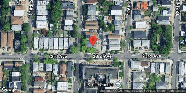 Aerial map of 125-05 23 AVENUE, Queens