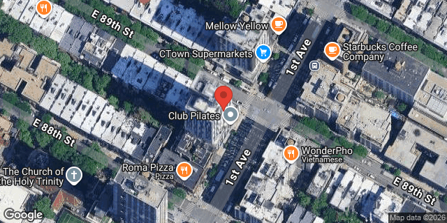 Aerial map of 1717 1 AVENUE, Manhattan