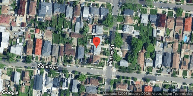 Aerial map of 21-22 MURRAY STREET, Queens