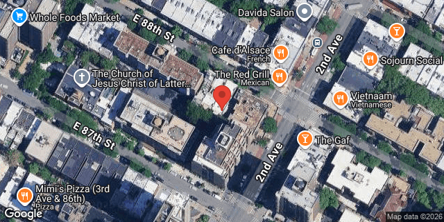 Aerial map of 236 EAST 88 STREET, Manhattan