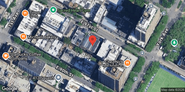 Aerial map of 426 EAST 91 STREET, Manhattan