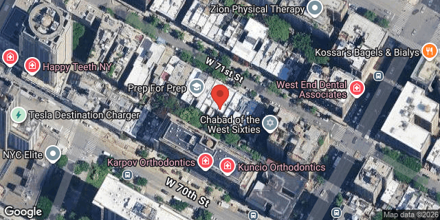 Aerial map of 326 WEST 71 STREET, Manhattan