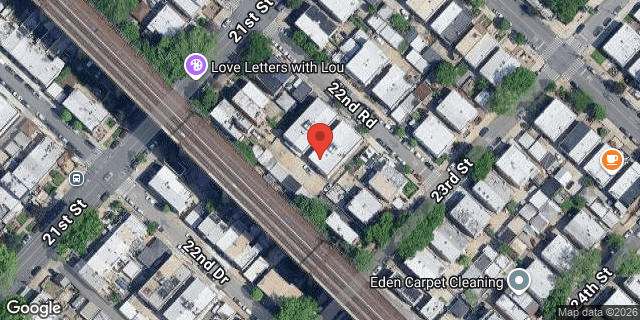 Aerial map of 21-18 22 ROAD, Queens