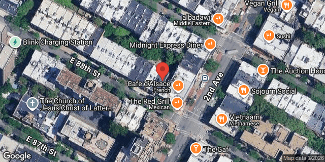 Aerial map of 237 EAST 88 STREET, Manhattan