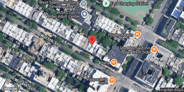 Aerial map of 111 WEST 75 STREET, Manhattan