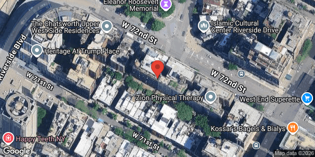 Aerial map of 330 WEST 72 STREET, Manhattan