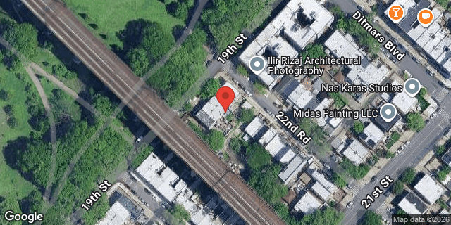 Aerial map of 22-31 19 STREET, Queens