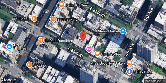 Aerial map of 161 EAST 88 STREET, Manhattan