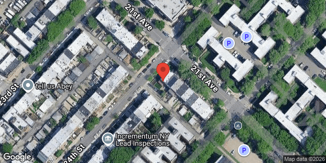 Aerial map of 24-02 21 AVENUE, Queens