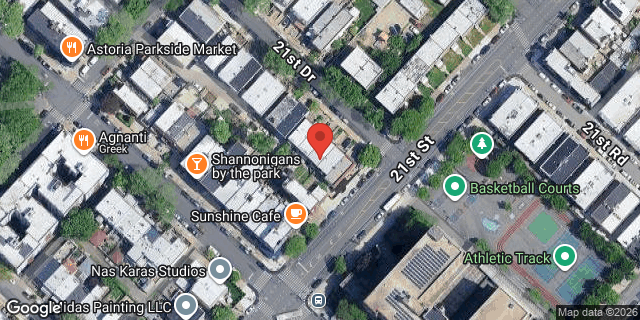 Aerial map of 19-32 21 DRIVE, Queens