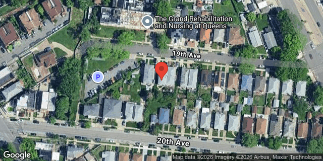 Aerial map of 157-24 19 AVENUE, Queens