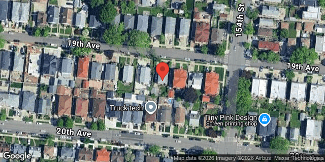 Aerial map of 151-66 19 AVENUE, Queens