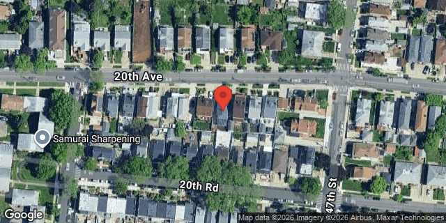 Aerial map of 146-28 20 AVENUE, Queens