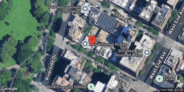 Aerial map of 317 WEST 74 STREET, Manhattan