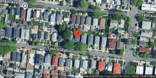 Aerial map of 151-55 19 AVENUE, Queens