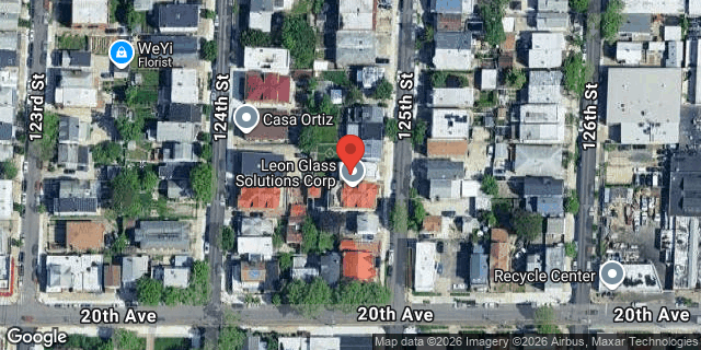 Aerial map of 18-34 125 STREET, Queens