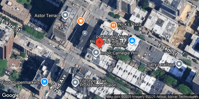 Aerial map of 1804-1806 2 AVENUE, Manhattan