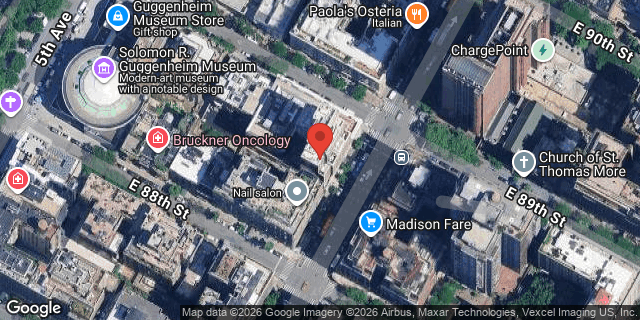 Aerial map of 1230 MADISON AVE, Manhattan