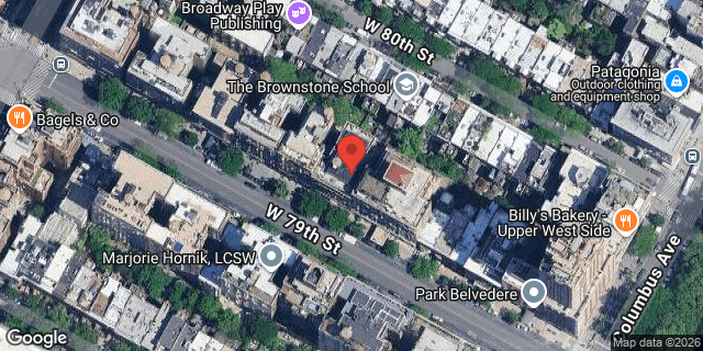 Aerial map of 135 WEST 79 STREET, Manhattan