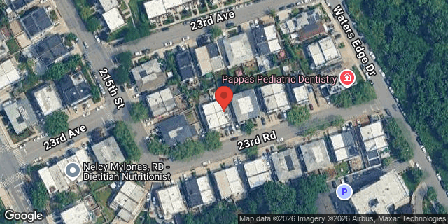 Aerial map of 215-17 23 ROAD, Queens