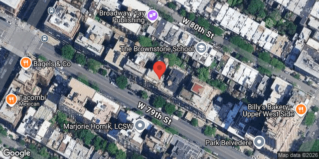 Aerial map of 145 WEST 79 STREET, Manhattan