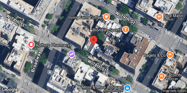 Aerial map of 223 WEST 78 STREET, Manhattan